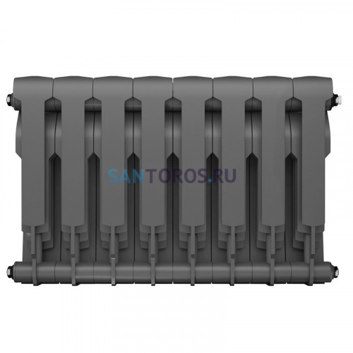 Радиатор Royal Thermo 350 х 8 секций BiLiner Silver Satin биметаллический секционный НС-1197130